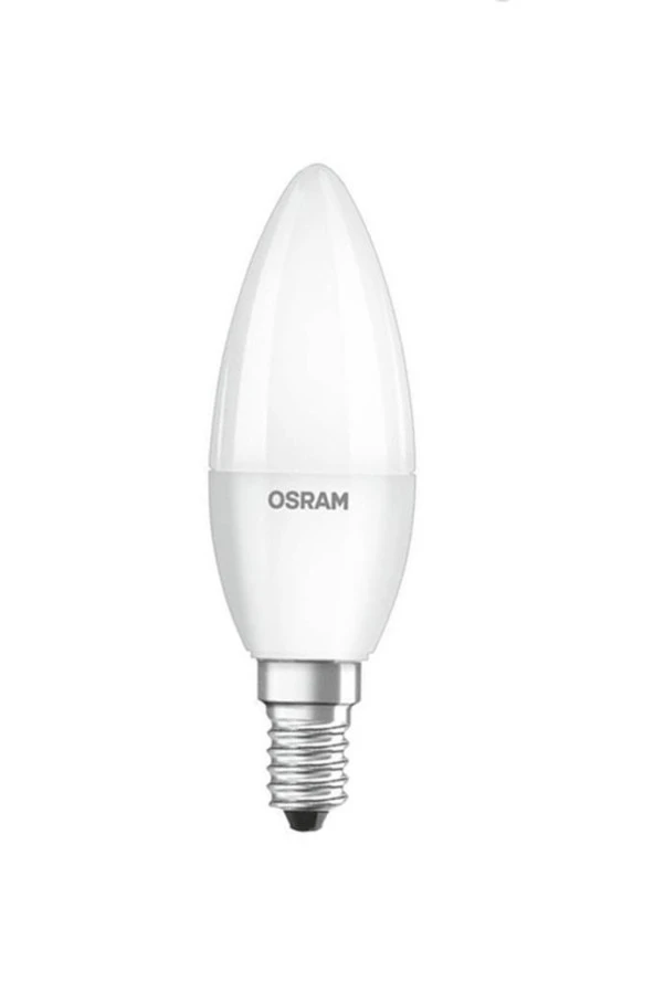 Osram 4,9-5,5 Watt E-14 İnce Duy 6500 Kelvın Buji Led Ampul ürün görseli 1