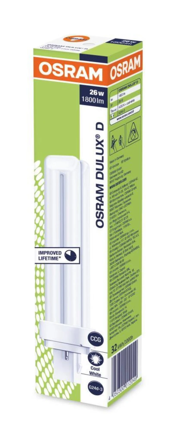 Osram 26W 2P Spot Ampul Sarı - Resim 2