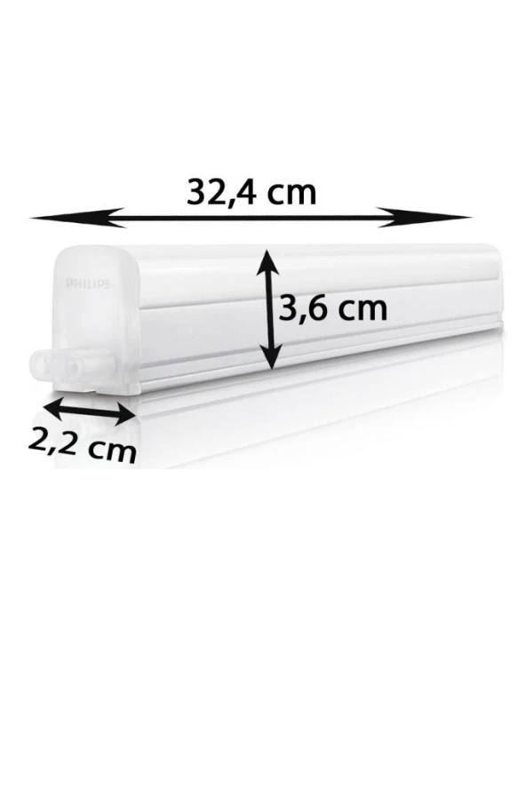 Philips 4W Linea Led Bant Armatür 3000K Sarı - Resim 2