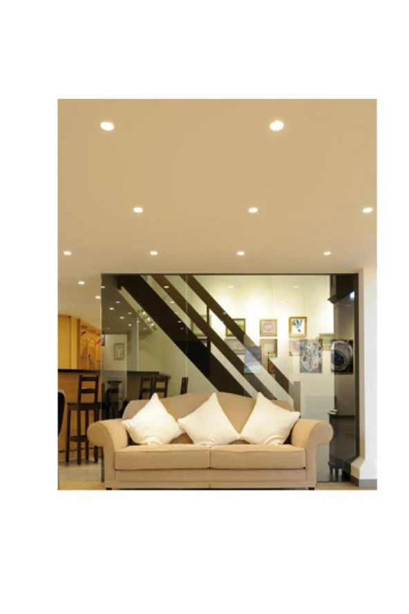 Philips Meson 17W Sıvı Altı Downlight Led Panel Sarı 3000K - Resim 5