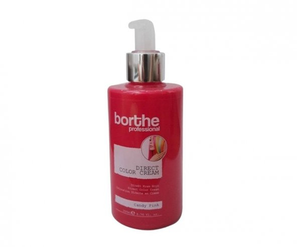 Borthe Direkt Krem Boya 200 ml Şeker Pembe - Resim 2