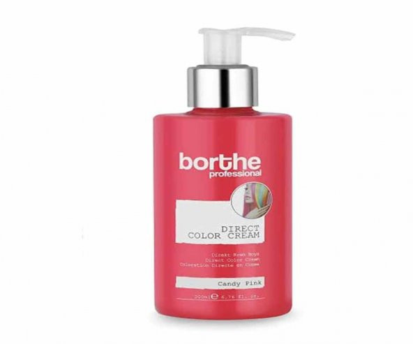 Borthe Direkt Krem Boya 200 ml Şeker Pembe ürün görseli 1