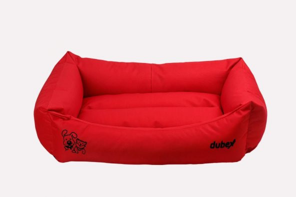 Dubex Gelato Kedi Köpek Yatağı Kırmızı XLarge+ ürün görseli 1