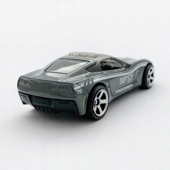Matchbox Tekli Arabalar 2015 CORVETTE STINGRAY C0859 - GKM09 - Resim 4