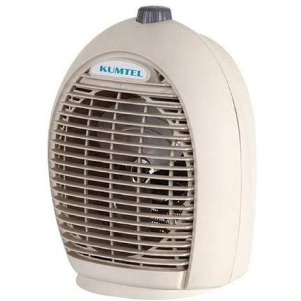 Kumtel LX-6331 2000 W Fanlı Isıtıcı Krem Elektrikli Soba ürün görseli 1