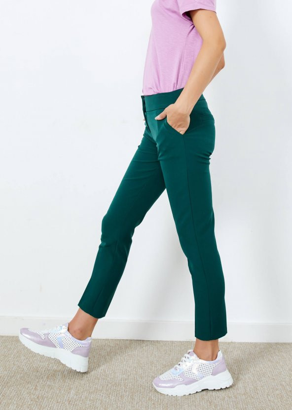 Kadın Hunter Yan Cepli Pantalon - Resim 2