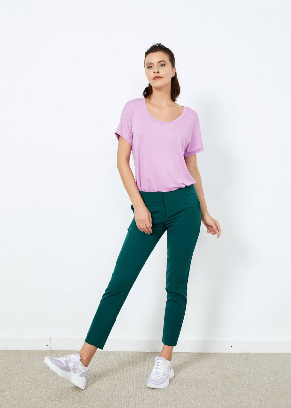 Kadın Hunter Yan Cepli Pantalon - Resim 5