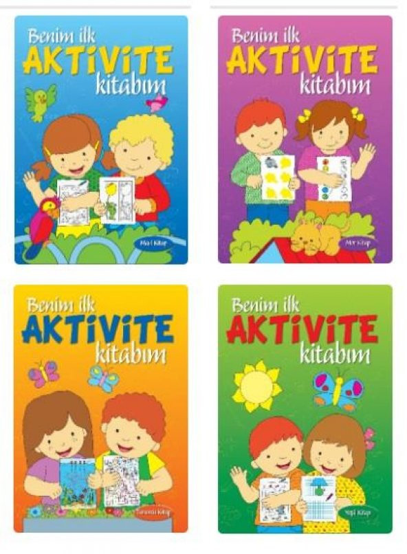 Parıltı Yayınları Okul Öncesi Benim İlk Aktivite Kitabım 4 Kitap ürün görseli 1