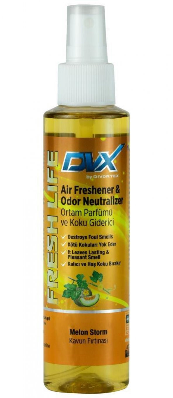 Divortex Fresh Life Kavun Fırtınası Oto ve Ortam Kokusu 150 ml ürün görseli 1