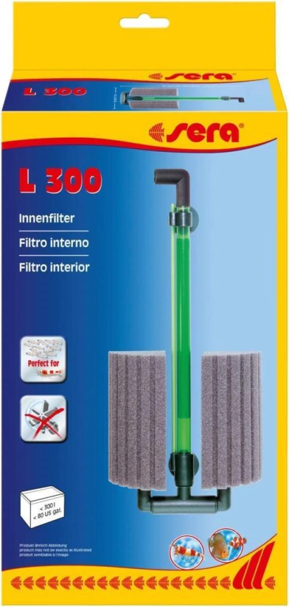 Sera Sünger Filtre L 300 Pi-Po Filtre ürün görseli 1