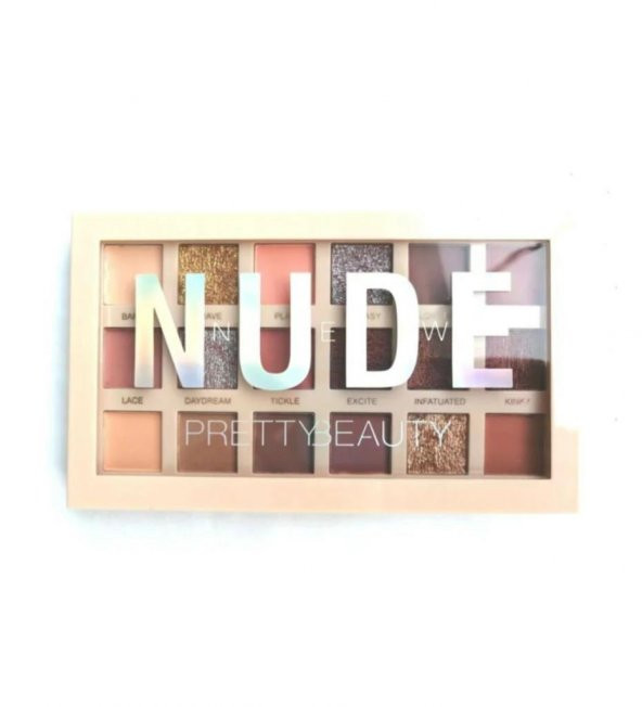 Prettybeauty Nude 18 Color Eye shadow ürün görseli 1
