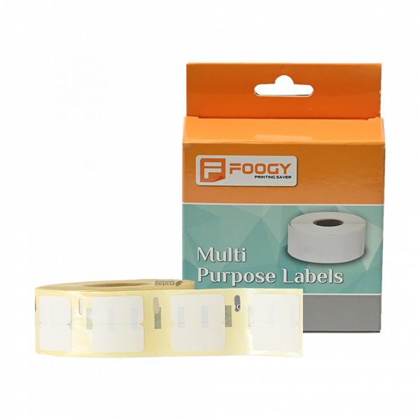 Foogy Dymo LW Muadili Çok Amaçlı Etiket İki Yüz 13 mm x 25 mm 2000 Adet ürün görseli 1