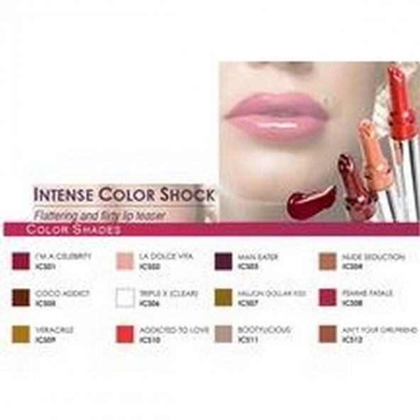 Kisscolor Shock Gloss Ics05 Coco Addict ürün görseli 1