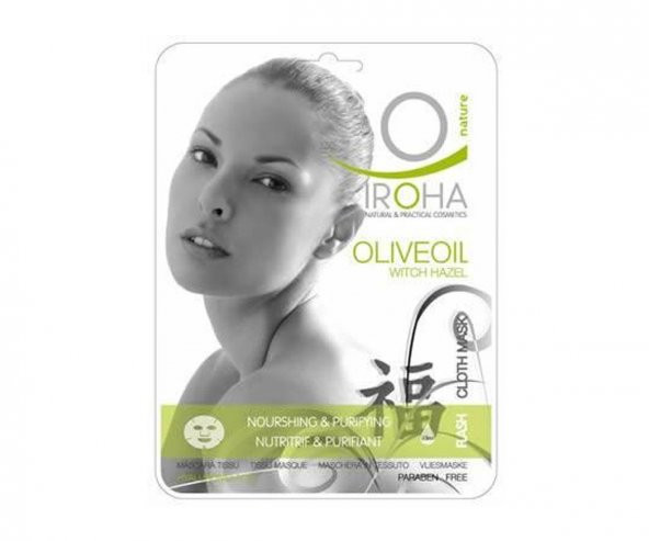 Iroha Nature Anti-Aging And Nourishing Olive Oil Witch Hazel Maske 23 Ml ürün görseli 1