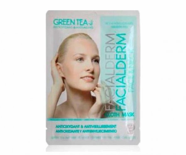 Facialderm Yeşil Çay Içerikli Yüz ve Boyun Maskesi 33 Ml ürün görseli 1