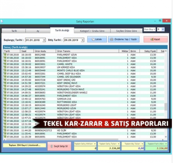 Kablosuz Barkod Okuyucu  Barkodlu Satış Programı - Resim 5