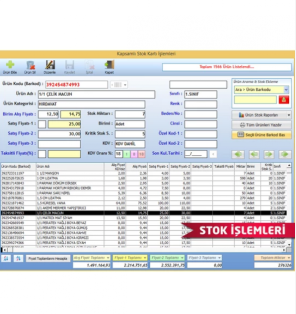 DemirSoft Ön Muhasebe Programı - Resim 5