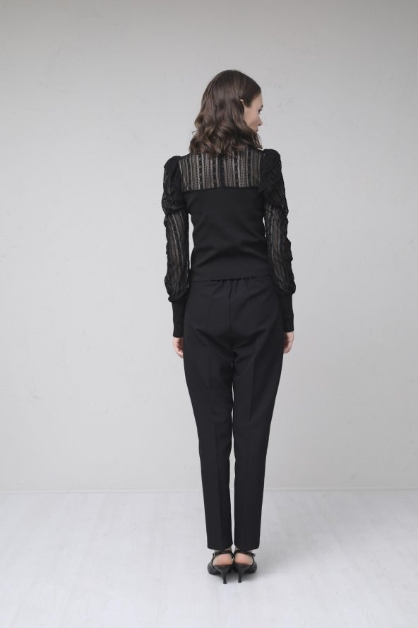 KLASİK PANTOLON  Siyah - Resim 11