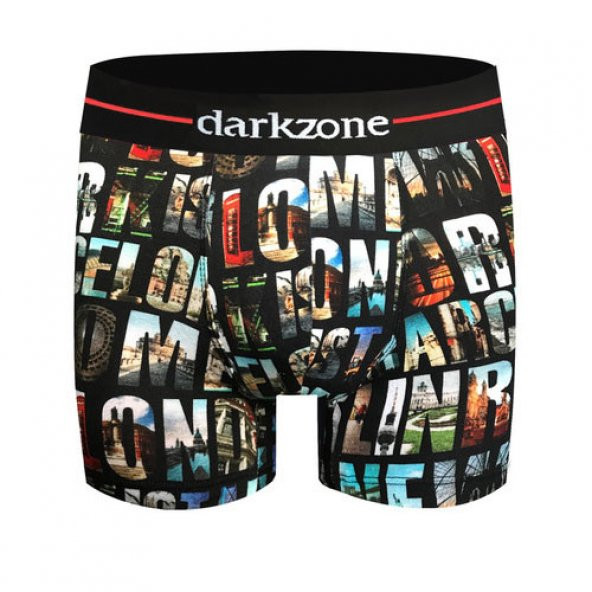 Darkzone Pamuklu Desenli Boxer ürün görseli 1