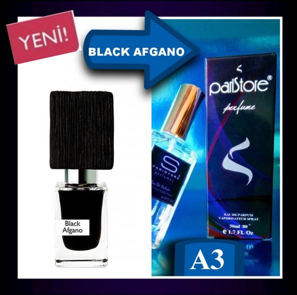 Paristore Parfüm Erkek Nasamato Black Afgan - Resim 2