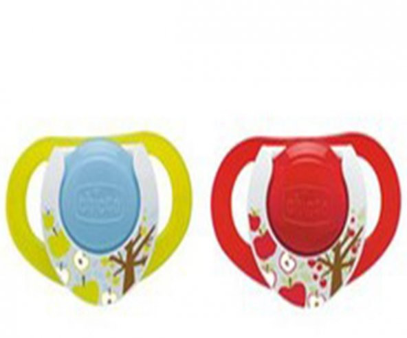 Chicco Y.E Physioring Unisex Silikon 4M 2Lı ürün görseli 1