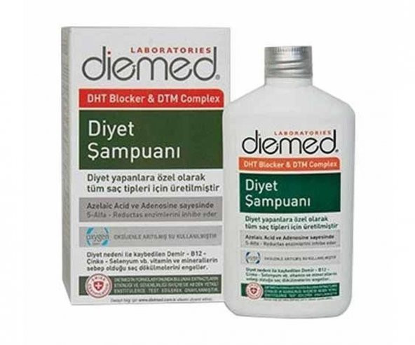 Diemed Diyet Şampuanı 400 Ml ürün görseli 1