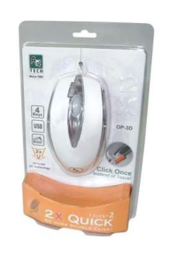 A4-Tech OP-3D-1 PS/2 Optik Mouse 4711421705097 ürün görseli 1
