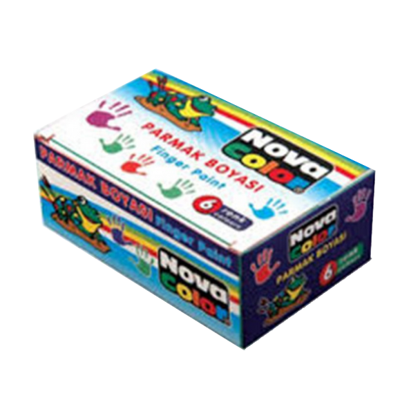 Nova Color Parmak Boyası 6 LI NC-138 ürün görseli 1