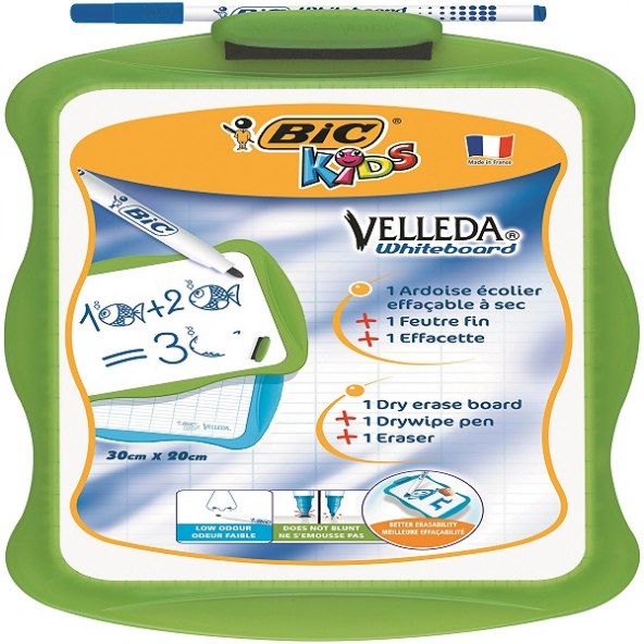 Bic Yazı Tahtası Velleda Kalem+Silgi 30x20 841362 ürün görseli 1