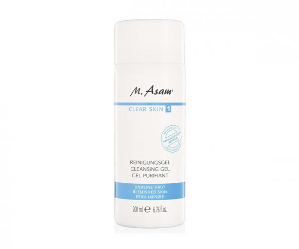 M.Asam Clear Skin Cleansing Gel 200 Ml ürün görseli 1