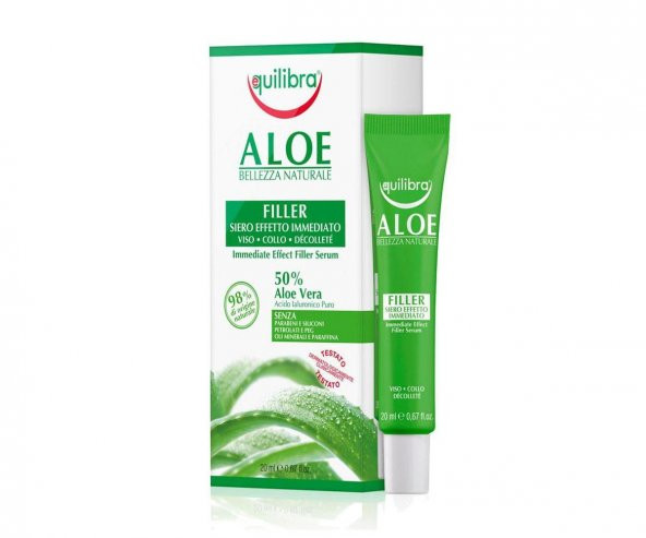 Equilibra Aloe 50 Aloe Vera Içerikli Yüz Serumu 20 Ml ürün görseli 1