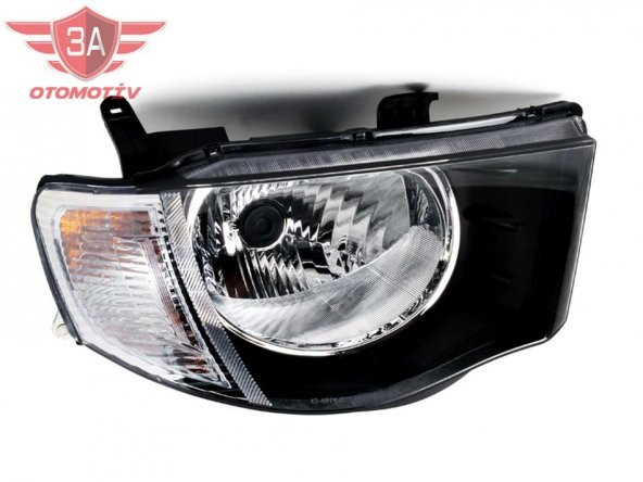 Mitsubishi L200 CR Far Sağ 07-10 Model Motorlu (Beyaz Sinyalli) ürün görseli 1