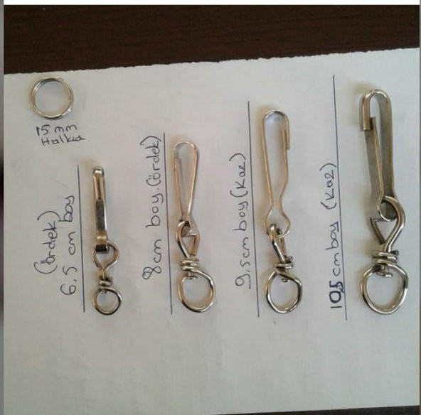 KAZ KANCASI FIRDÖNDÜLÜ 9,5 cm ürün görseli 1