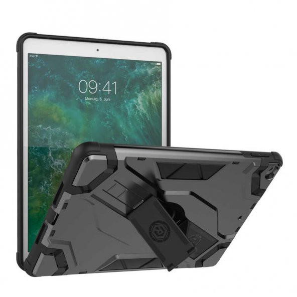 iPad  iPad 9.7 2018 Zore Defens Tablet Zırh Silikon Kılıf ürün görseli 1