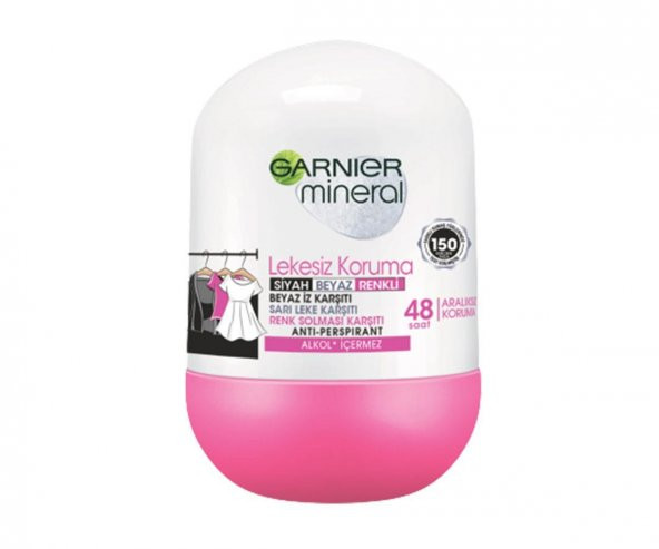 Garnier Mineral Lekesiz Koruma Ferah Koku Roll-On Deodorant ürün görseli 1