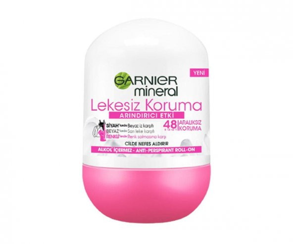 Garnier Mineral Lekesiz Koruma Kadın Roll-On Deodorant ürün görseli 1