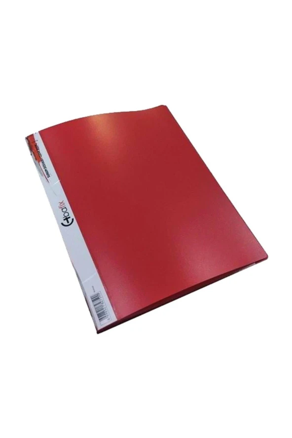 Bafix Katalog (Sunum) Dosya 30 LU A4 Kırmızı ürün görseli 1