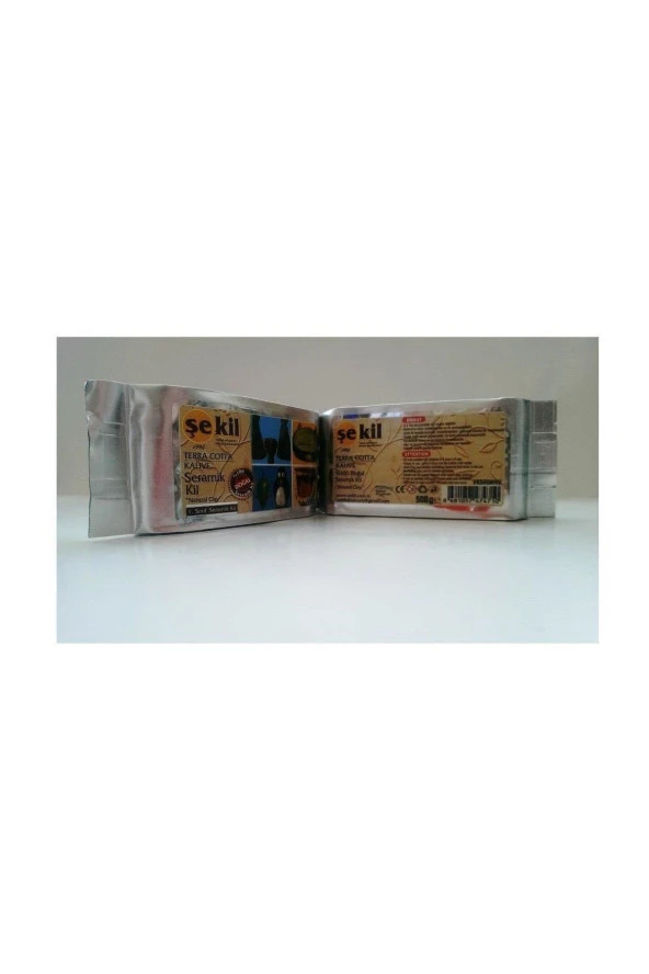 Şekil Seramik Hamuru Terracotta 1000 GR Kahverengi VK1000KHV ürün görseli 1
