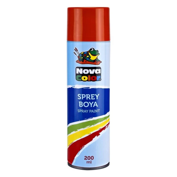 Nova Color Sprey Boya 200 ML Turuncu NC-807 ürün görseli 1