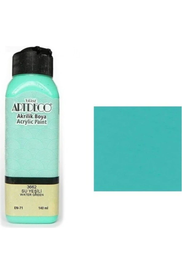 Artdeco Akrilik Boya 140 ML Su Yeşili 070R-3662 ürün görseli 1