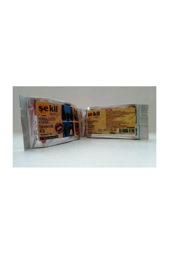 Şekil Seramik Hamuru Terracotta 250 GR Kahverengi VK250KHV ürün görseli 1