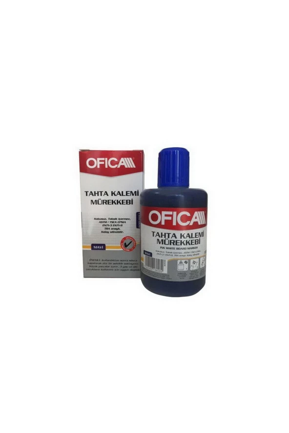 Ofica Tahta Kalem Mürekkebi 20 ML Mavi FMM-05M ürün görseli 1