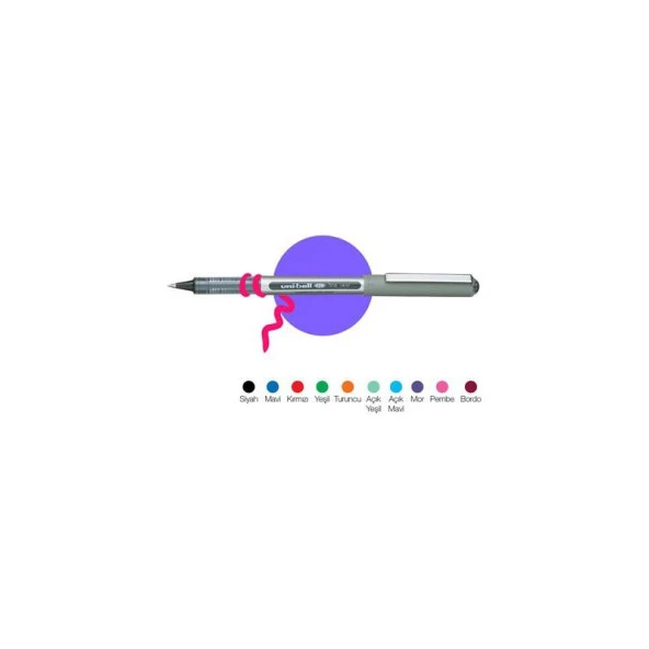 Uni-Ball Roller Kalem Eye Fine Bilye Uç 0.7 MM Kırmızı UB-157 ürün görseli 1