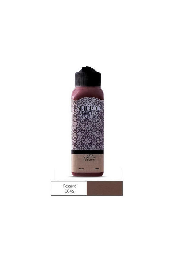 Artdeco Akrilik Boya 140 ML Kestane 070R-3046 ürün görseli 1