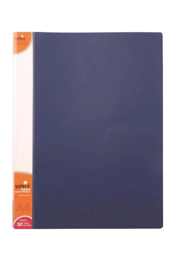 Umix Katalog (Sunum) Dosya Basic 30 LU Lacivert U1143P-LA ürün görseli 1