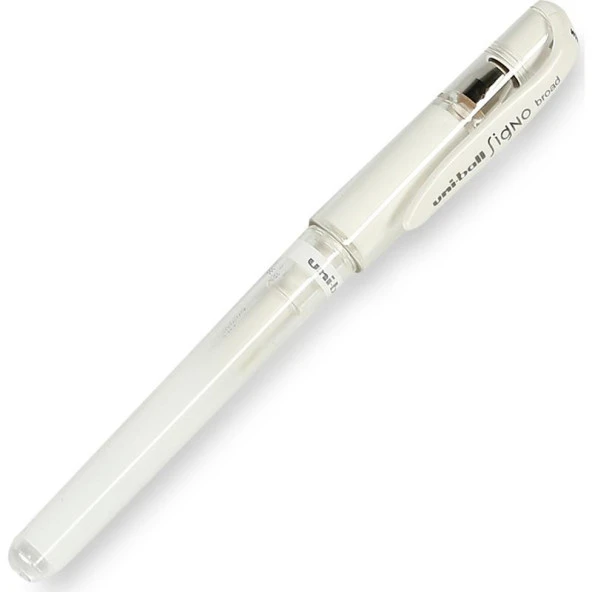 Uni-Ball Roller Kalem Signo Broad Jel Bilye Uç Davetiye 1.0 MM Beyaz UM-153 ürün görseli 1