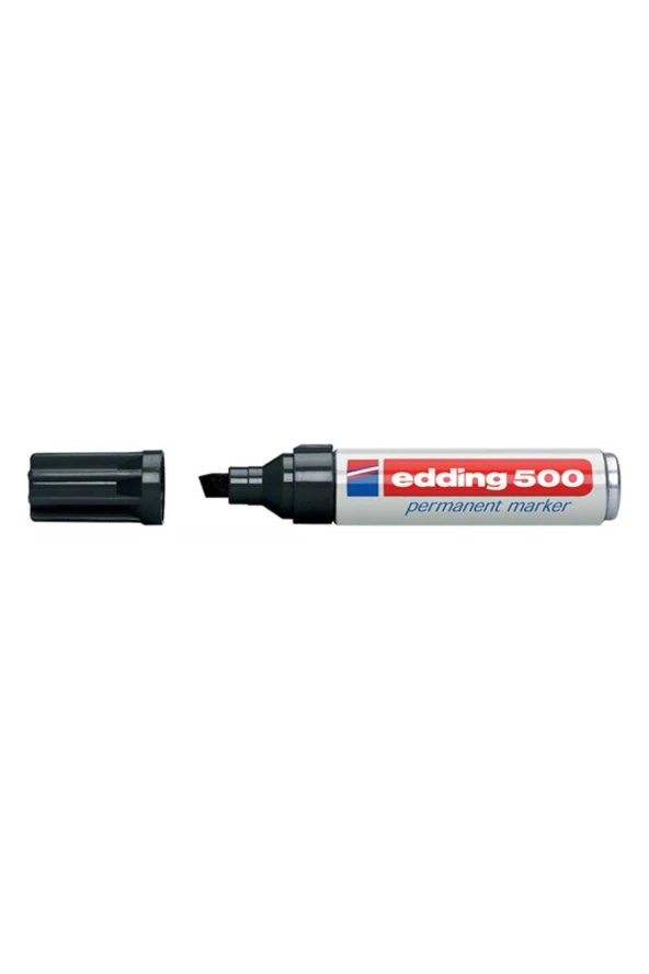Edding Markör Permanent 2-7 MM Siyah Kesik Uçlu 500 ürün görseli 1