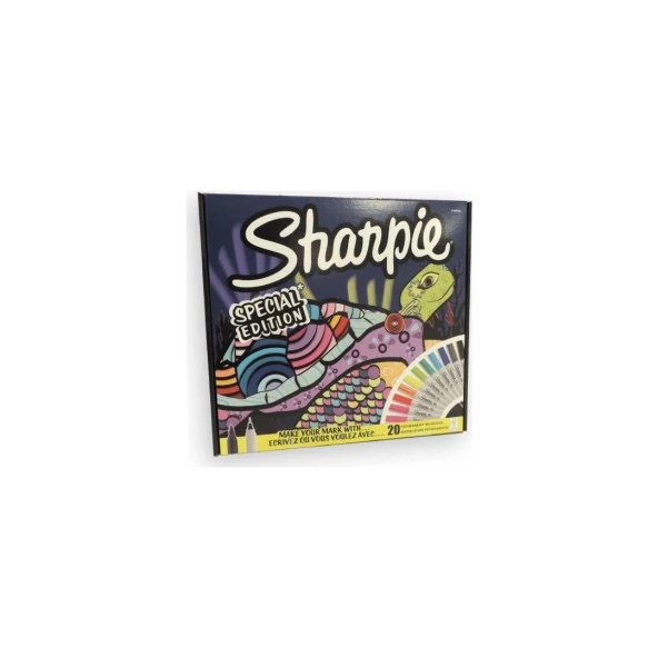 Sharpie Fine Permanent Markör 20 Li Kaplumbağa ürün görseli 1