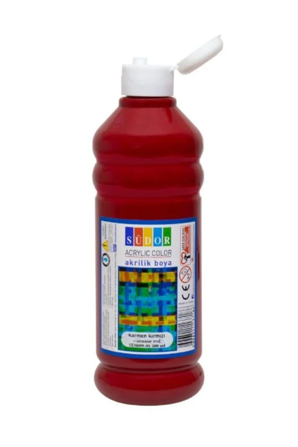Südor Parmak Boyası 500 ML Karmen Kırmızı SD8009-05 ürün görseli 1