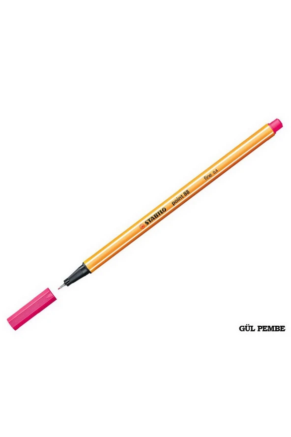 Stabilo Keçe Uçlu İnce Kalem 88 Point 0.4 MM Pembe 88/56 ürün görseli 1
